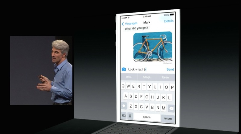 iOS 8 Clavier